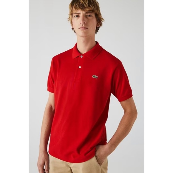 Lacoste Classic Pique Short Sleeve Polo Shirt. Size Medium. NWOT. - Picture 5 of 6